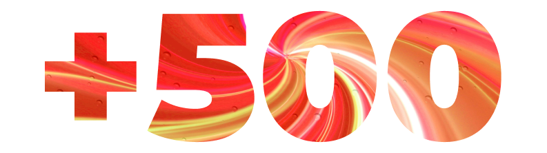 +500