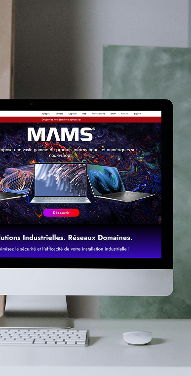 Webdesign MAMS Computers